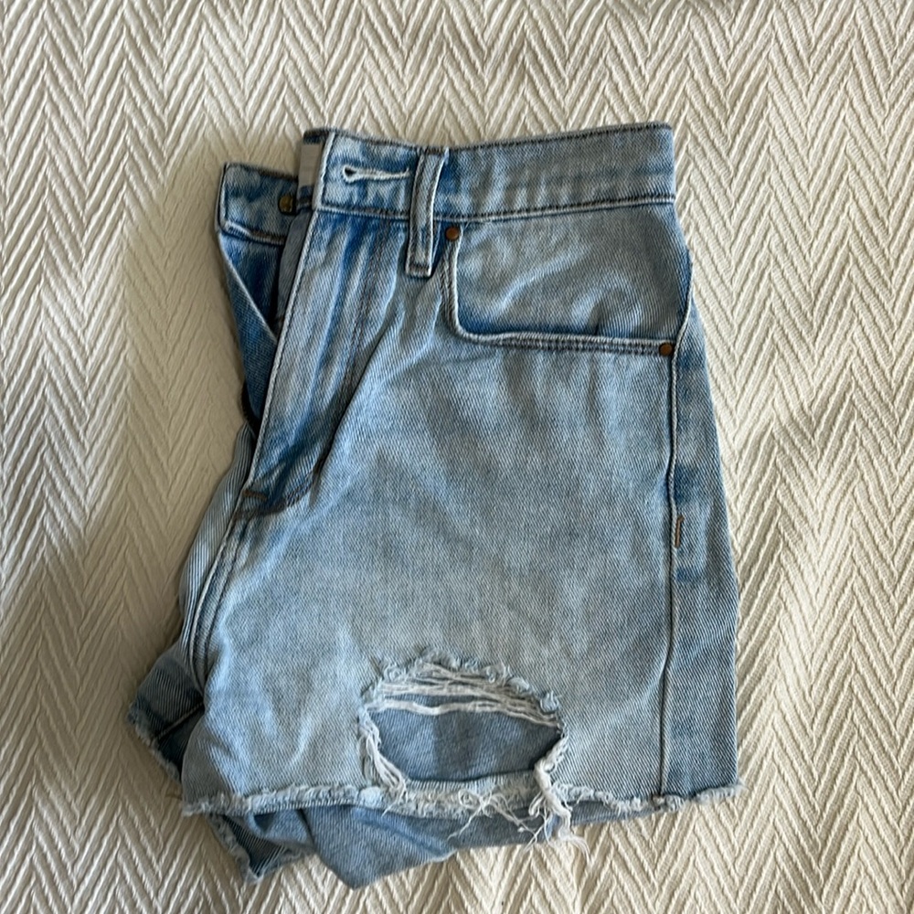 Pac Sun Cut Off Denim Shorts Size 26